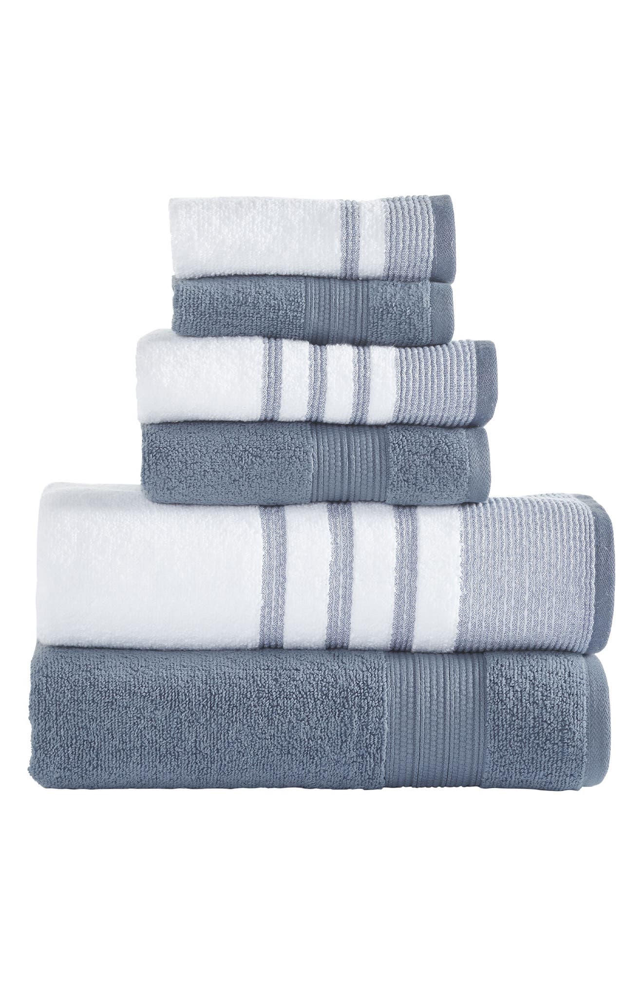 Modern Threads 6-Piece Quick Drying Towel Set