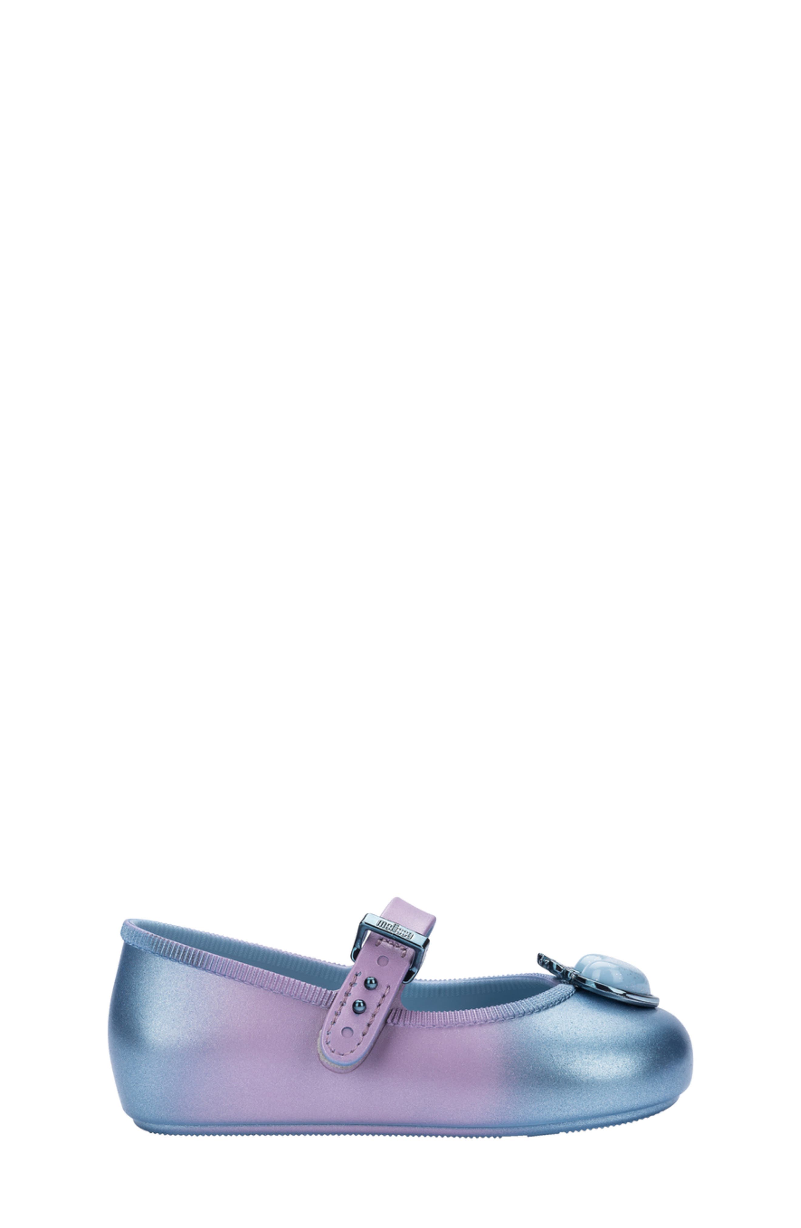 Kids' Soft Ballerina Mary Jane, Alternate, color, METALLIC BLUE