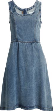 Thread & Supply Monie Fit & Flare Denim Dress