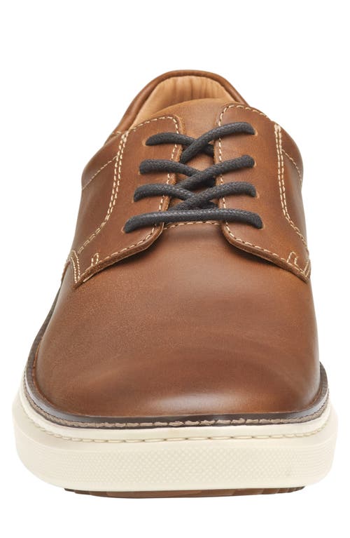 Johnston & Murphy Mcguffey 2 Plain Toe Derby In Tan Full Grain