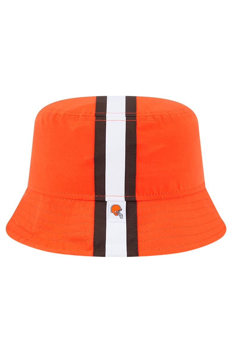 New Era Men's New Era Orange Cleveland Browns Helmet Bucket Hat, Alternate, color, Orange