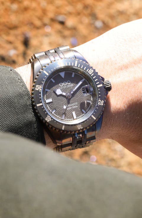 Diverissimo Azteco Automatic Bracelet Watch, 42mm