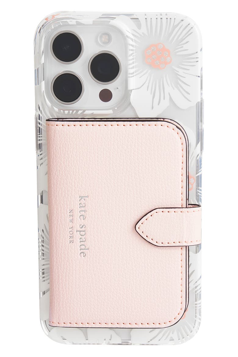morgan magnetic wallet, Alternate, color, CHALK PINK