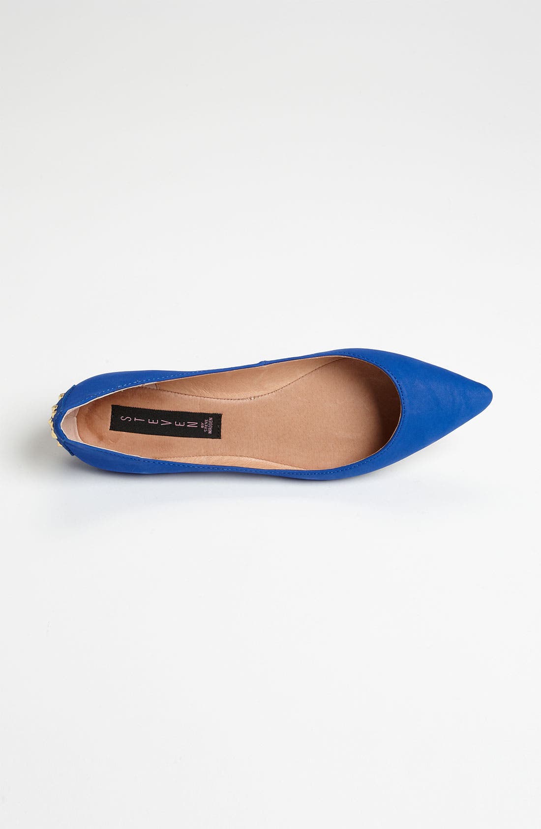 Steven by Steve Madden 'Eternal' Flat, Alternate, color, BLUE SUEDE