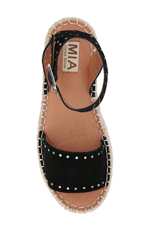 Mia Diosa Ankle Strap Sandal In Black