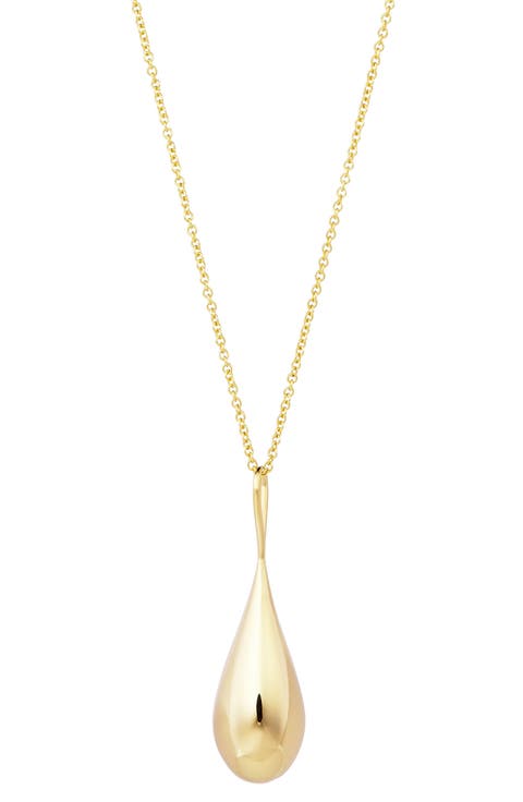 Large WaterDrop Pendant Necklace