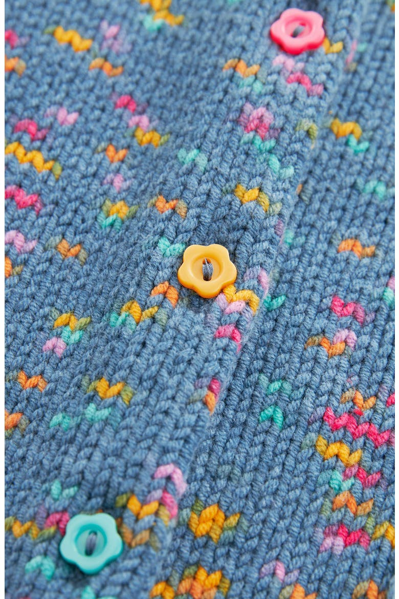 Kids' Cat Pocket Cardigan, Alternate, color, BLUE