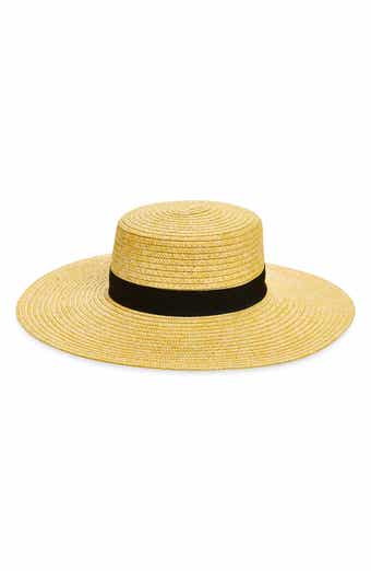 Structured Boater Hat