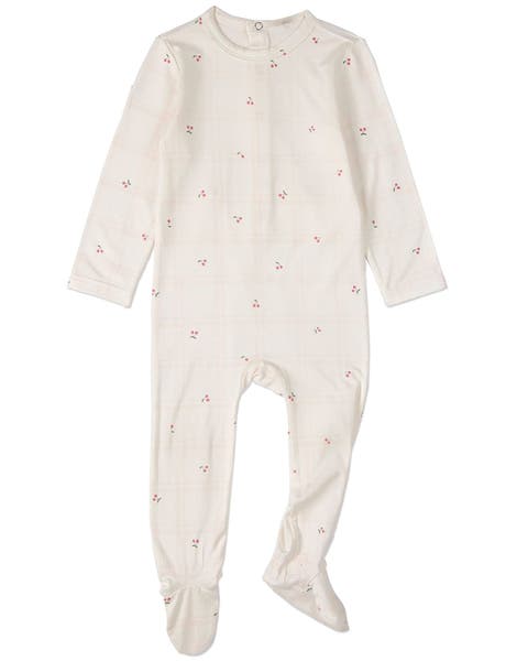 Baby  Modal Blend Tonal Plaid Footie (Baby)