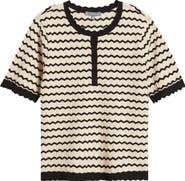 Wit & Wisdom Stripe Knit Top
