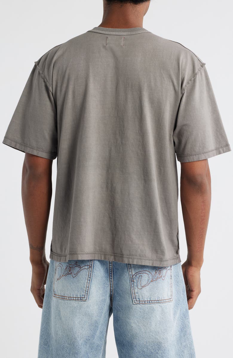 DIET STARTS MONDAY California Racing Cotton Graphic T-Shirt, Alternate, color, Washed Grey