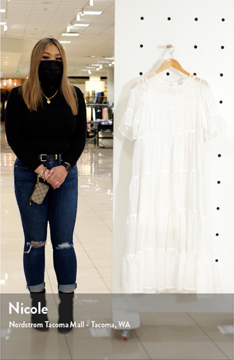 Lizzo Tiered Taffeta Dress, sales video thumbnail