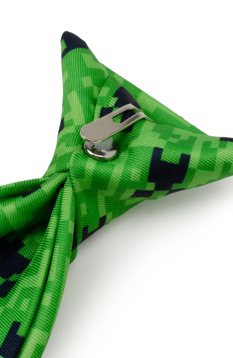 Cufflinks, Inc. Kids' Minecraft Creeper Clip-On Tie, Alternate, color, Green