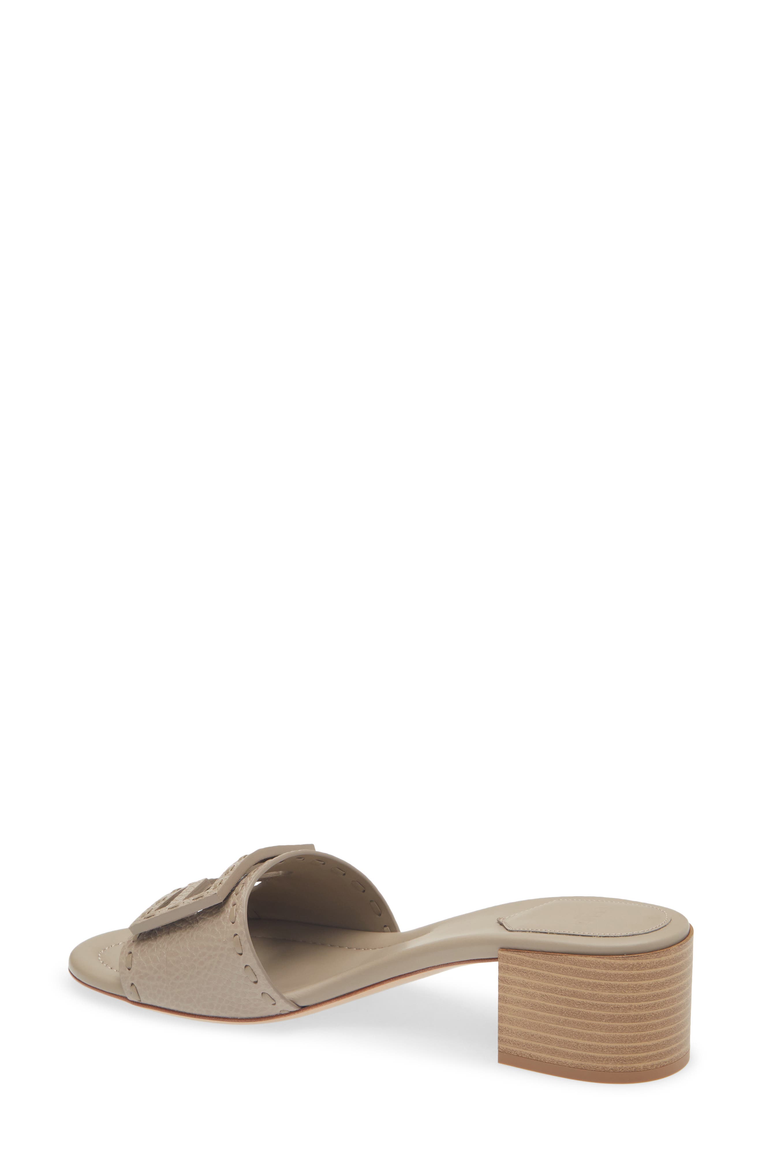 Baguette Slide Sandal, Alternate, color, IVORY
