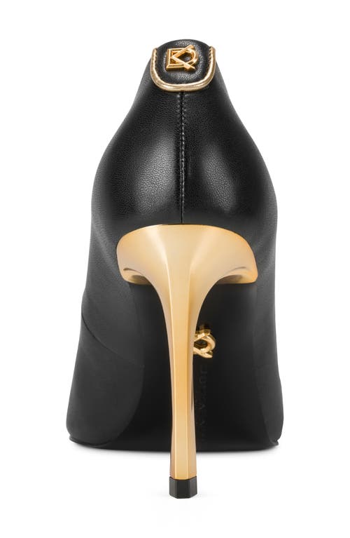 Donna Karan New York Panthia Pointed Toe Pump In Black
