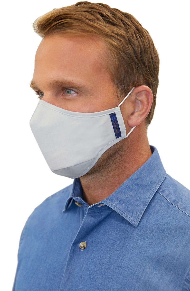 David Donahue Assorted 3-Pack Adult Comfort Face Masks, Alternate, color, 