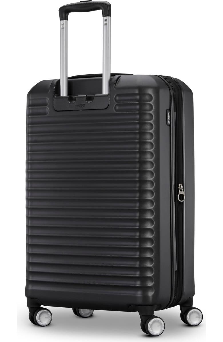 AMERICAN TOURISTER Stratum 3.0 Hardside Expandable 24" Medium Checked Luggage, Alternate, color, Black