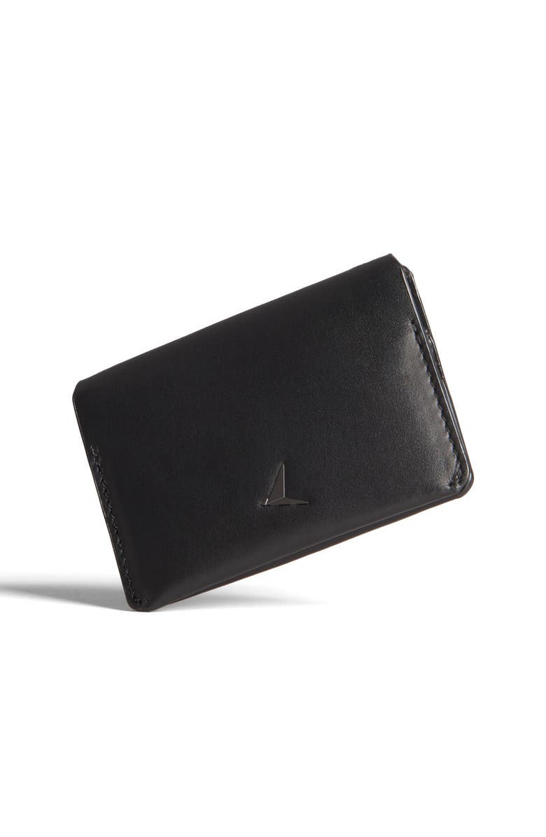 Troubadour Flip Wallet, Main, color, Black