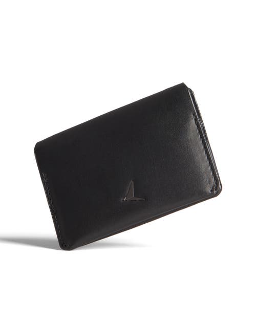 Troubadour Flip Wallet in Black  product
