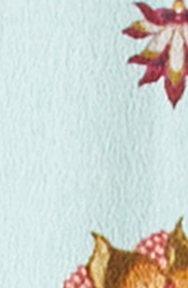 Camilla Weaving Worlds Long Sleeve Silk Shirtdress, Alternate, color, 