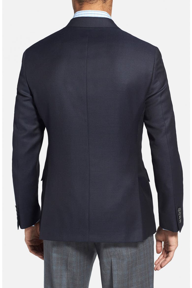 Todd Snyder 'May Fair' Trim Fit Wool Blazer, Alternate, color, NAVY