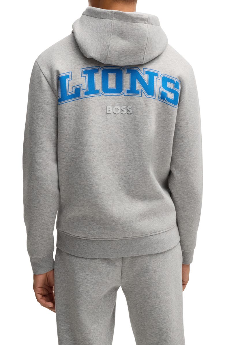 BOSS x NFL Woodson Graphic Hoodie, Alternate, color, Detroit Lions