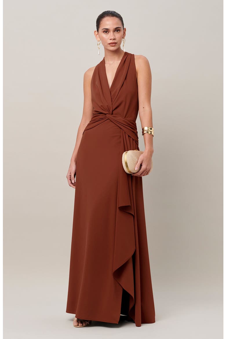 Hennie Maxi Dress, Alternate, color, Copper