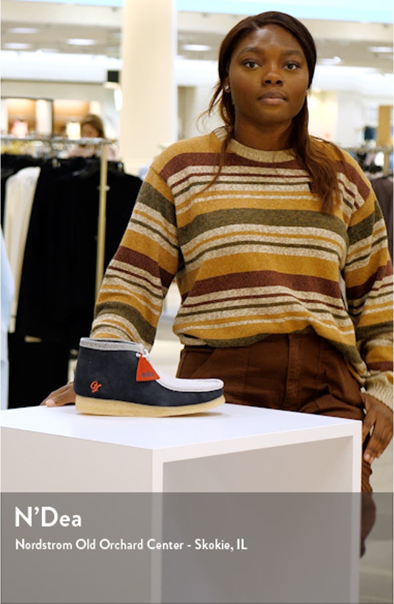 Wallabee Moc Toe Derby Boot, sales video thumbnail