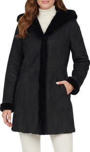 GORSKI Merino Shearling Hooded Coat