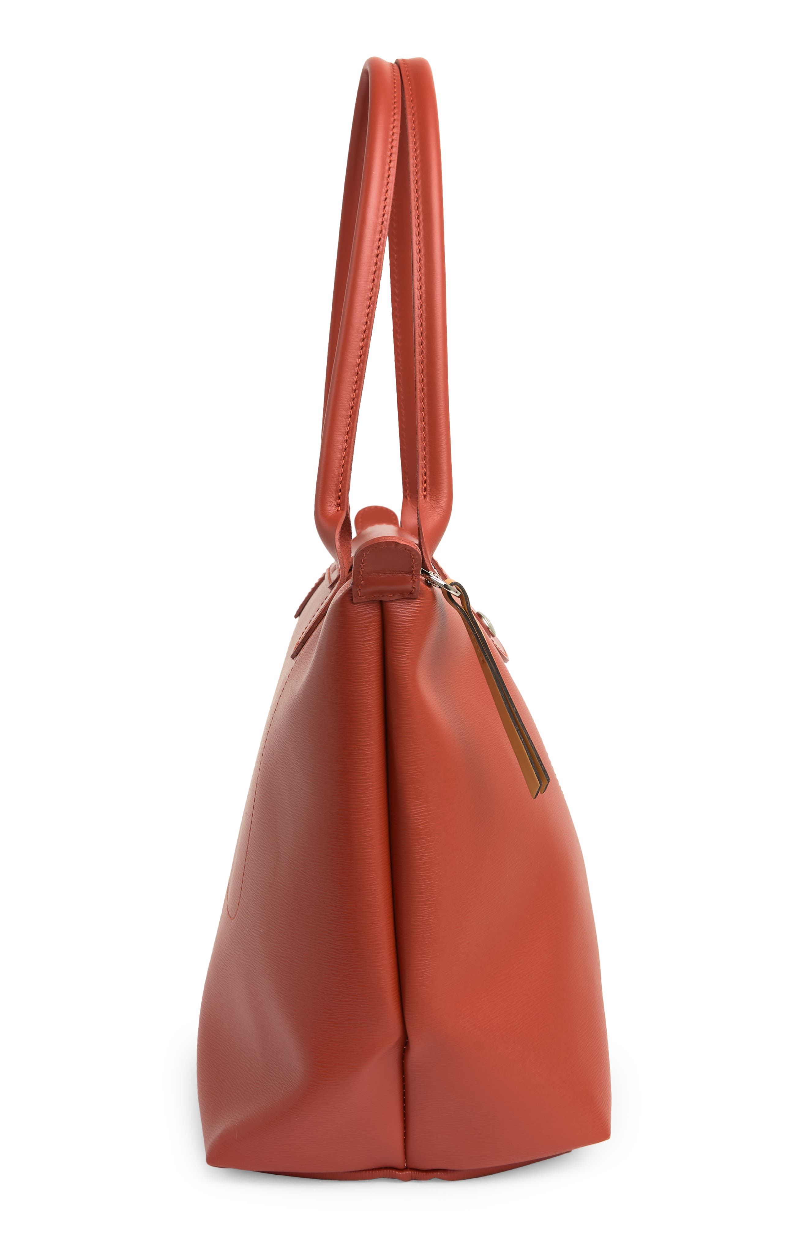 Medium Le Pliage Shoulder Tote, Alternate, color, TERRACOTTA
