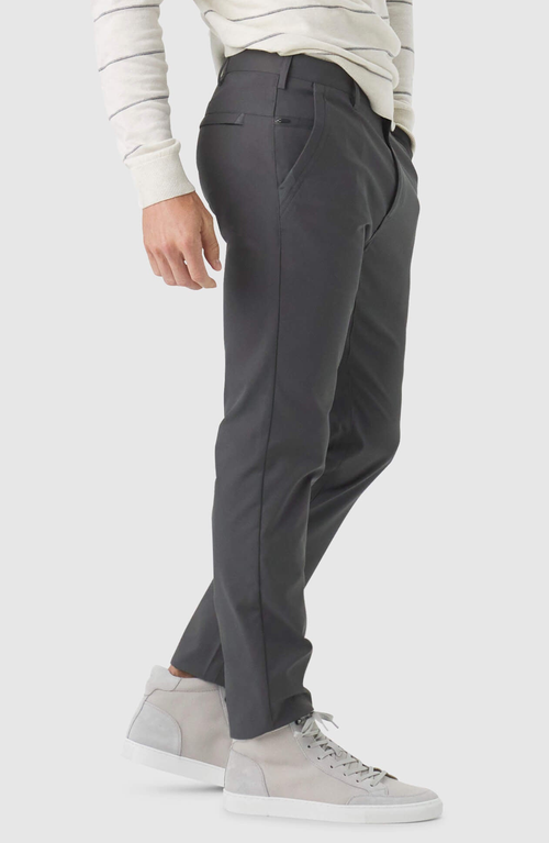 Jack Archer Jetsetter Tech Pant In Charcoal Gray
