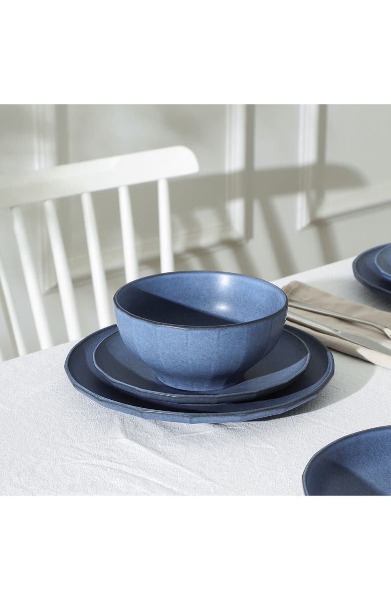 Stone Lain Rio Stoneware 4-Piece Bowl Set, Alternate, color, Blue