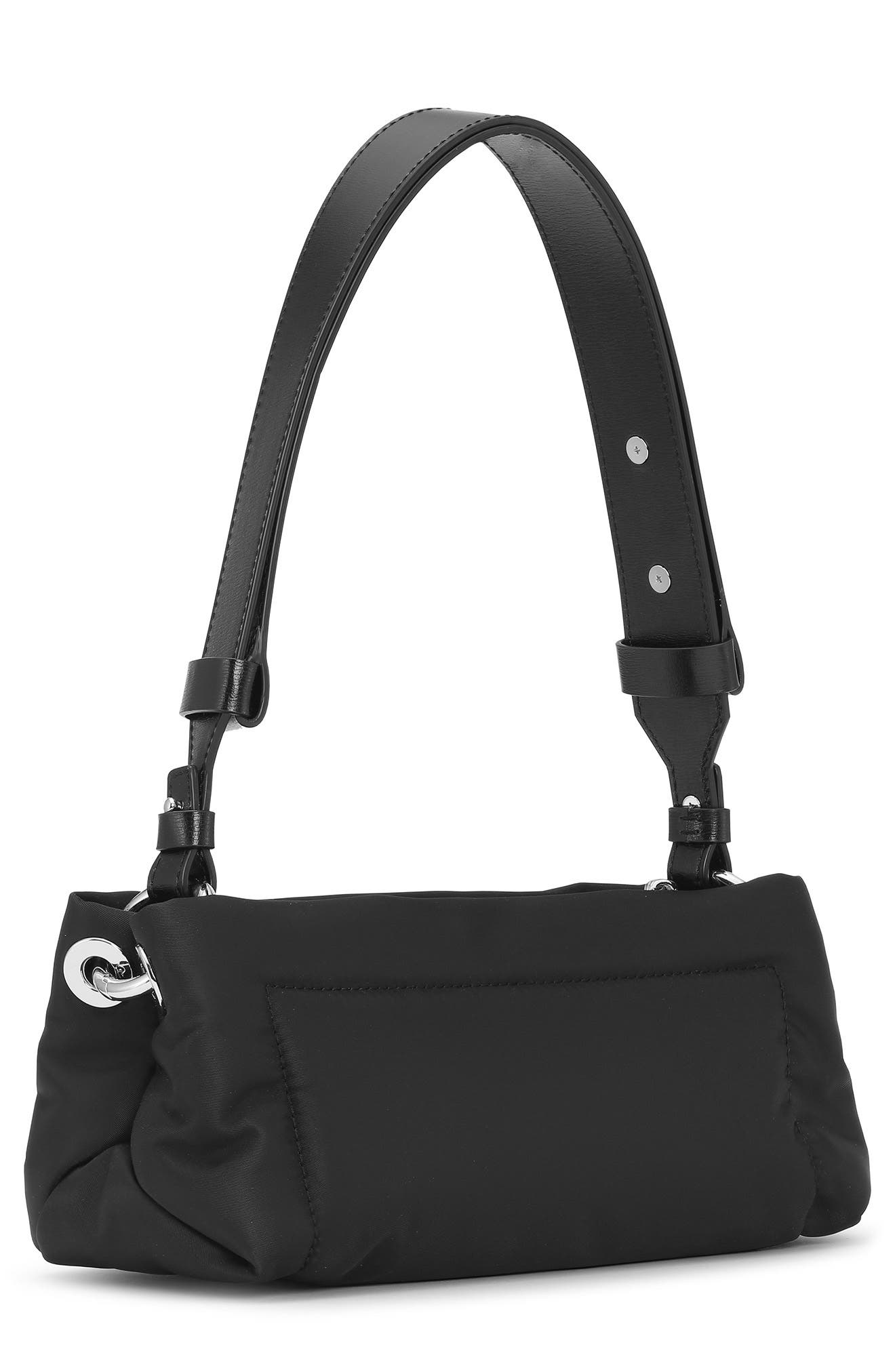 Ganni Pillow Baguette Shoulder Bag, Alternate, color, 