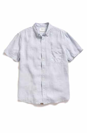 Billy Reid Tuscumbia Short Sleeve Linen Button-Down Shirt