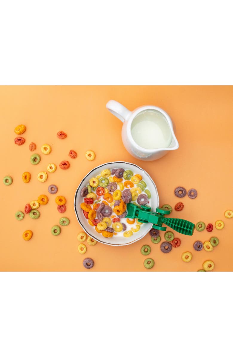 Constructive Eating Set of 2 Tractor Utensils for Kids and Toddlers, 1 Pack, Alternate, color, Green