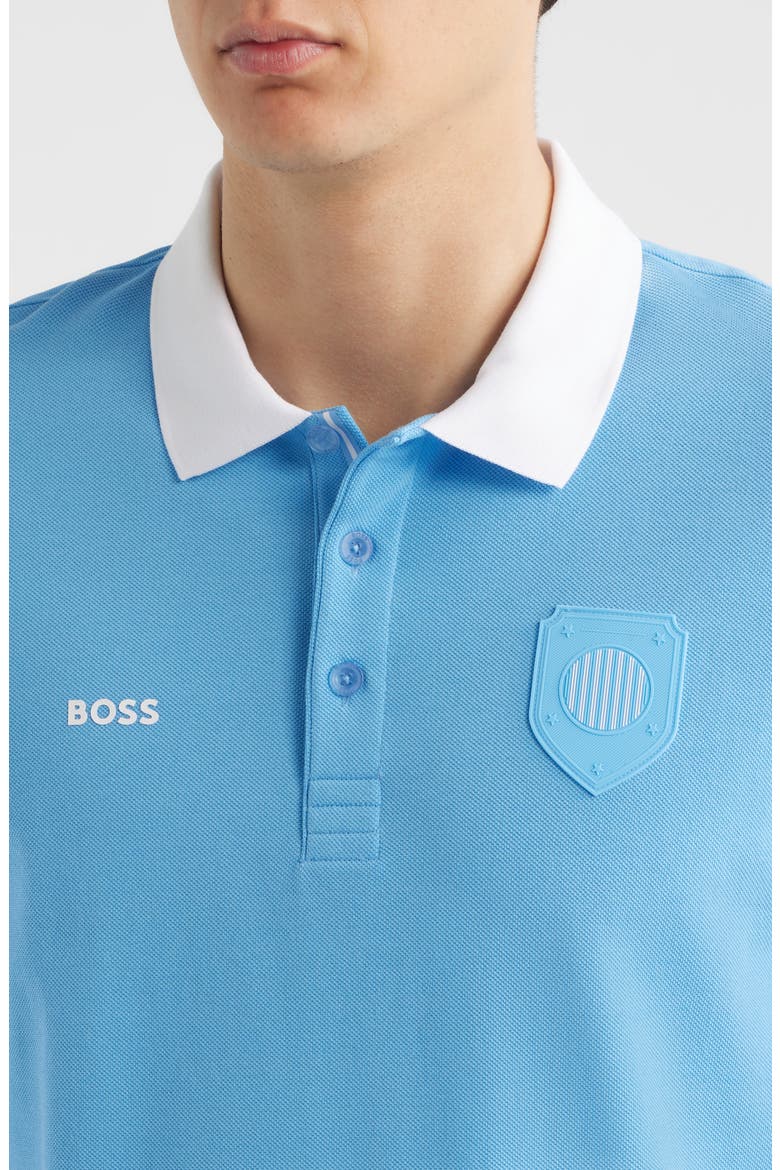 Lux Paddy Cotton Polo, Alternate, color, ARGENTINA