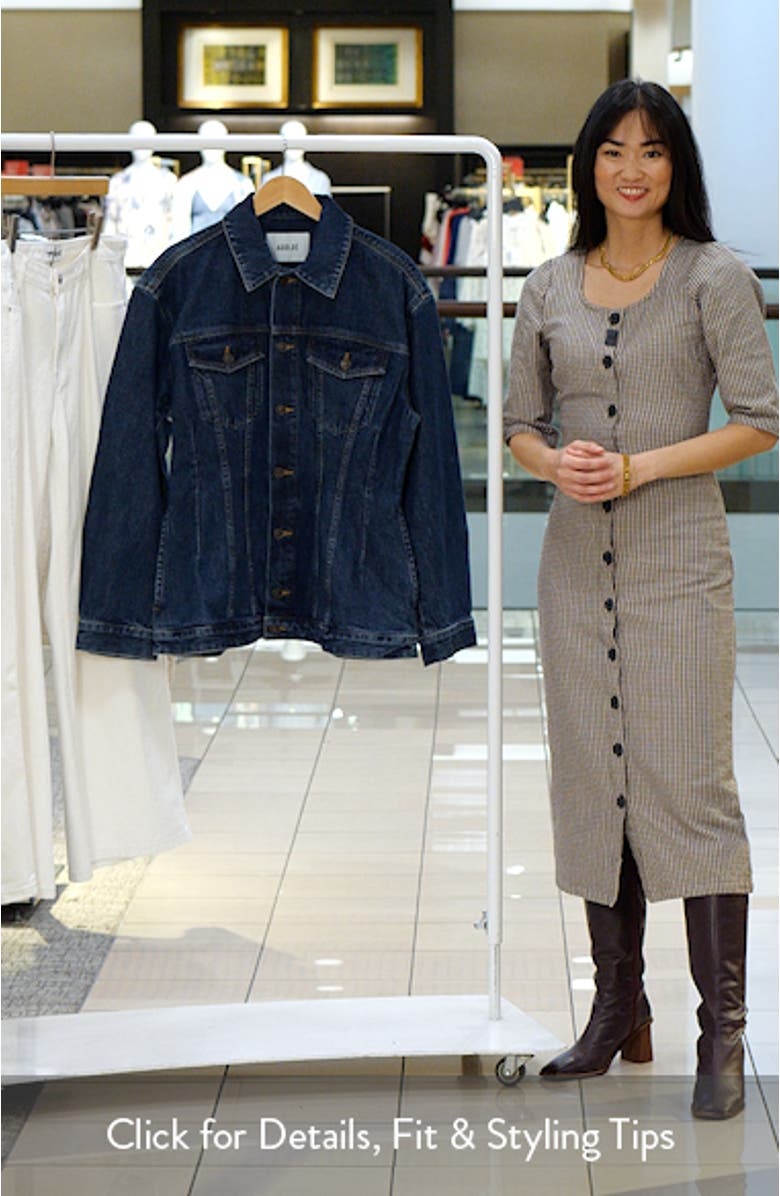Myra Structured Denim Jacket, sales video thumbnail