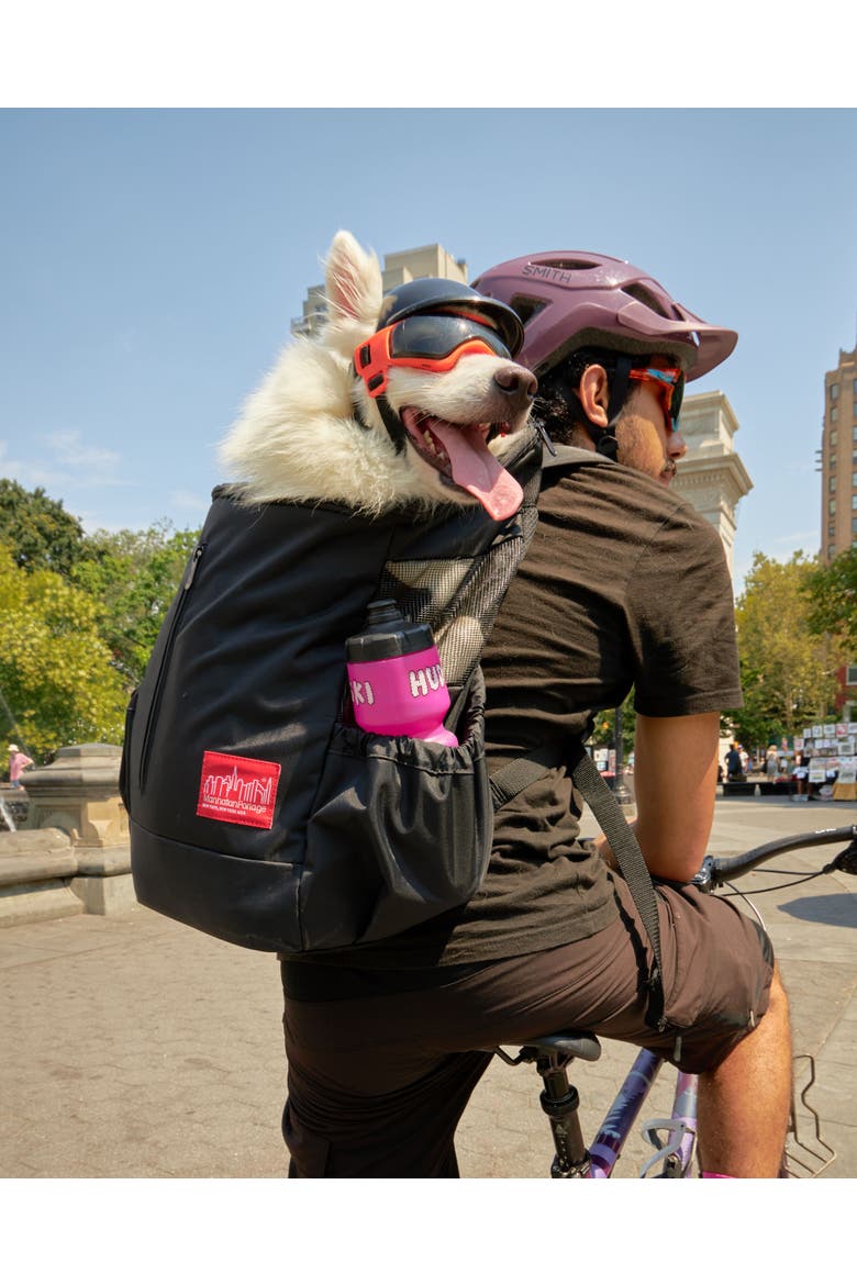 Pet Carrier Dog Backpack, Alternate, color, Black