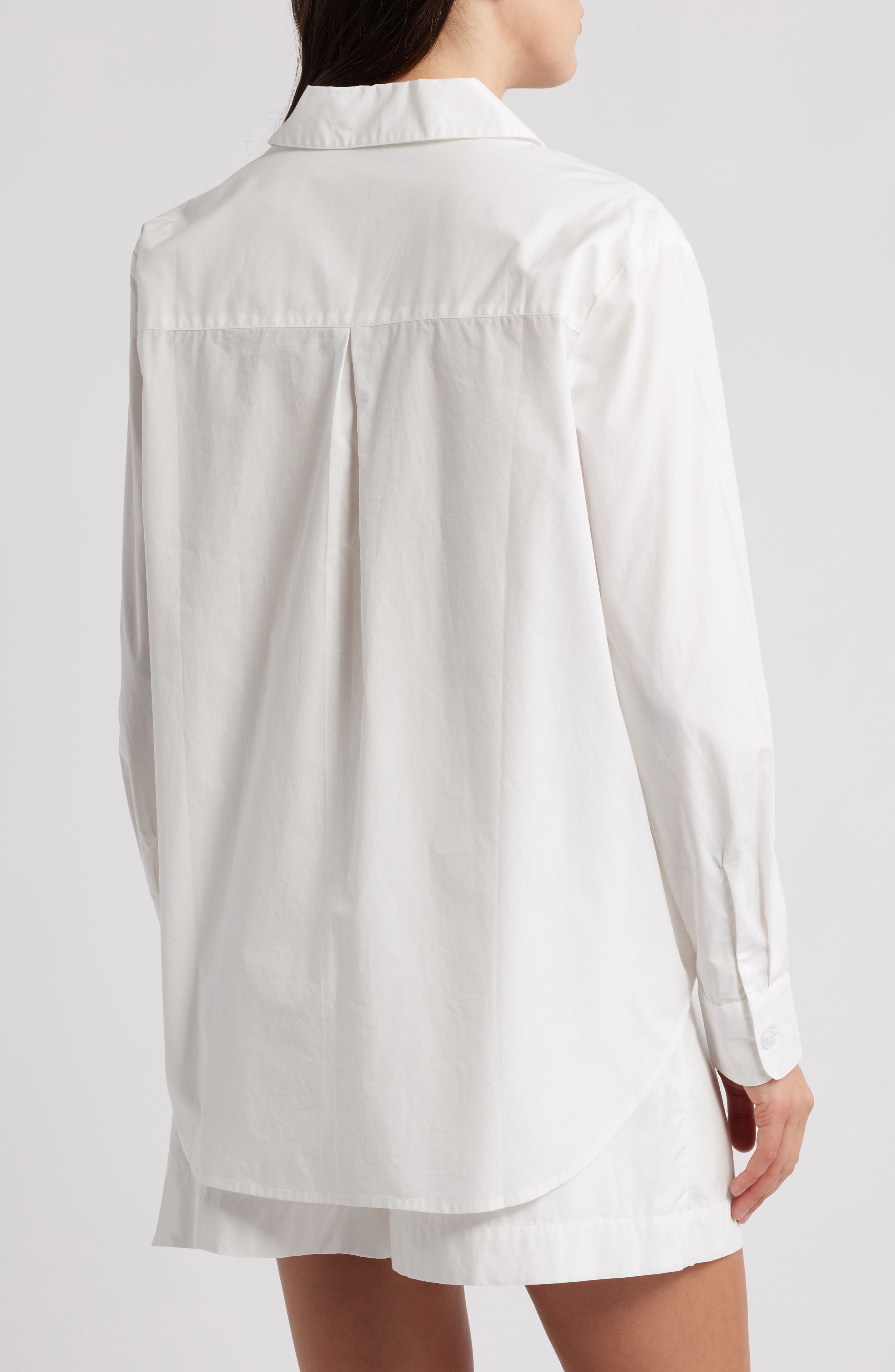 Rhodes Poplin Button-Up Shirt - image 2