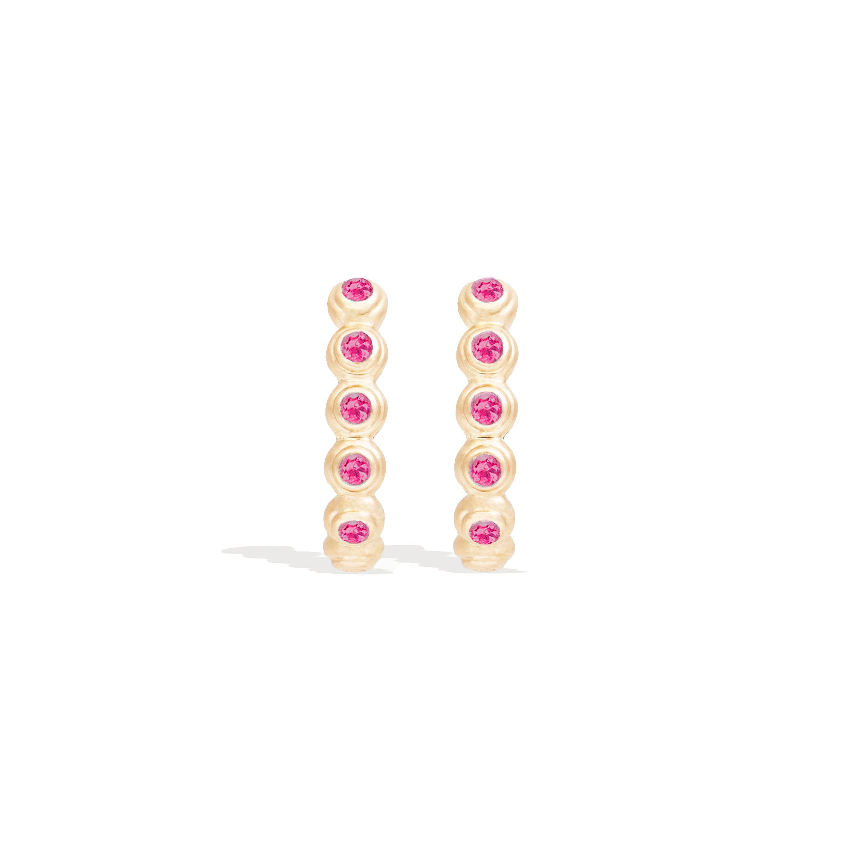 selected Pink Sapphire- Gold