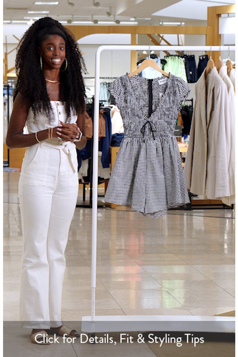 Wescott Gingham Romper video