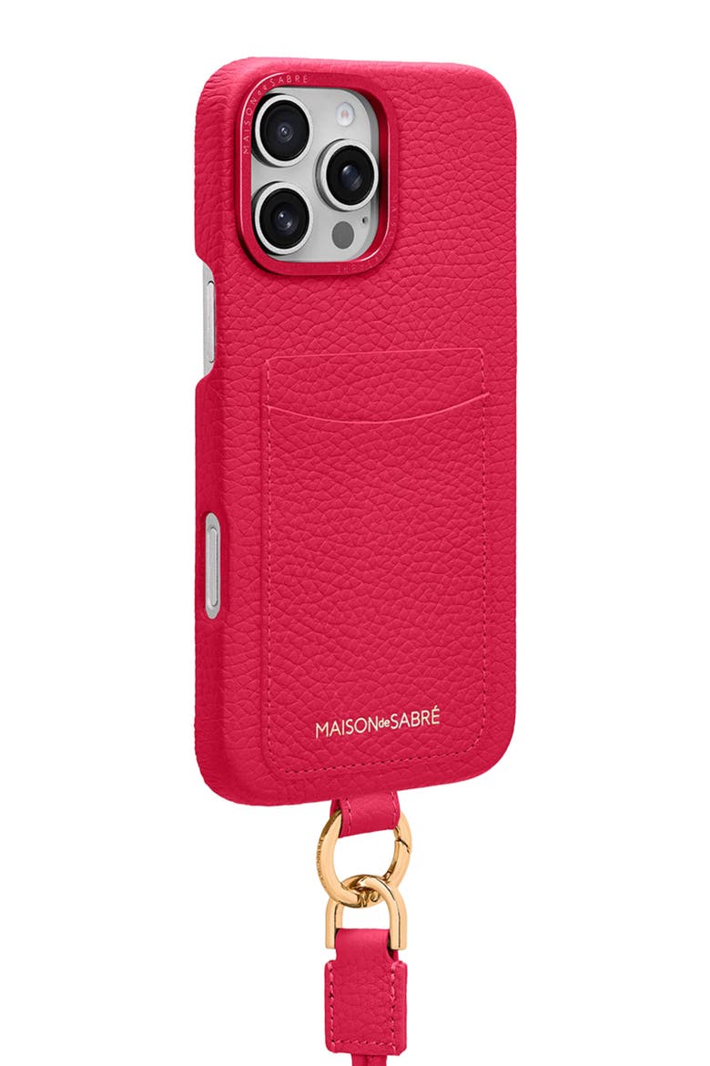 Sling Phone Case iPhone 16 Pro, Alternate, color, Shibuya Fuchsia