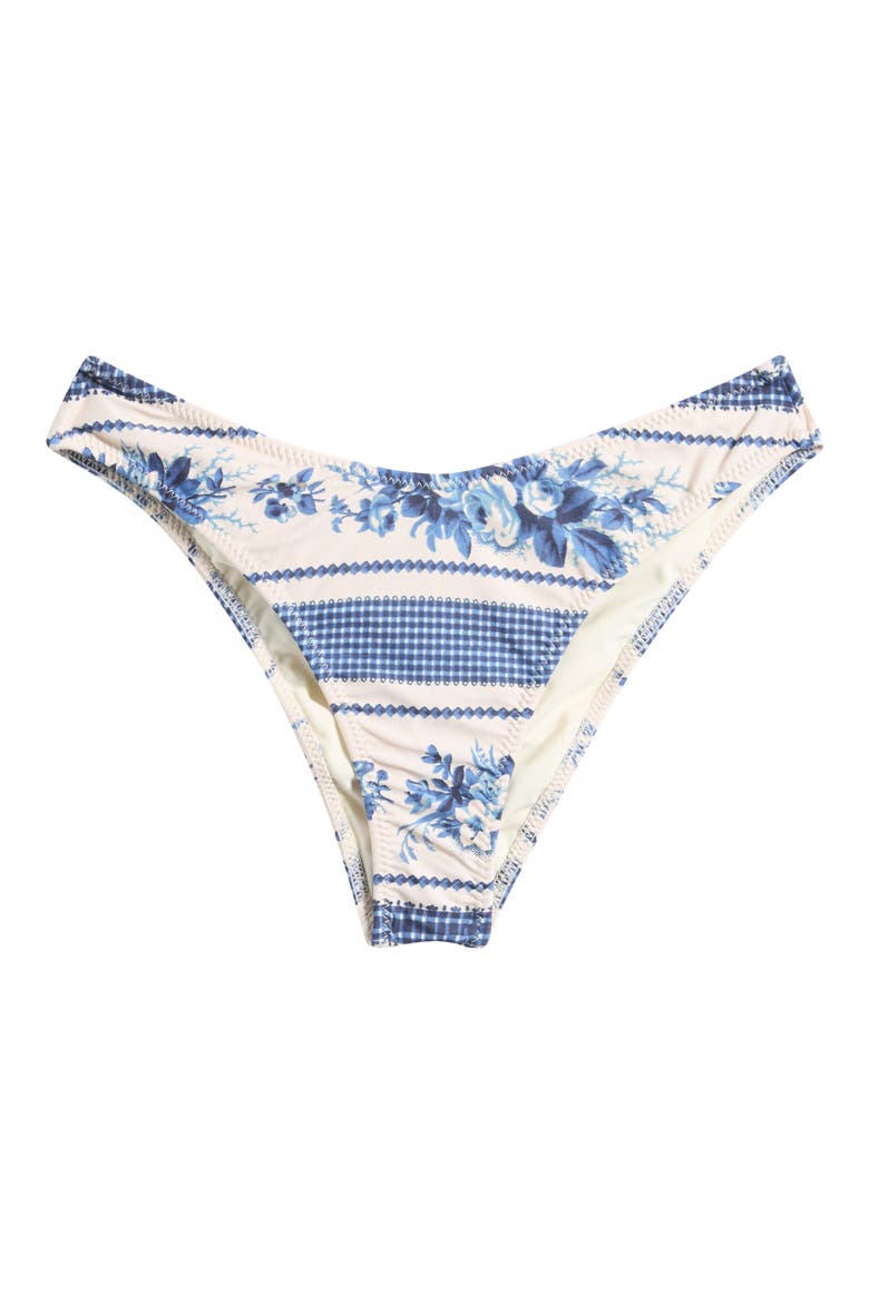 Lulu Zigzag Bikini Bottoms, Alternate, color, BLUE TOILE STRIPE