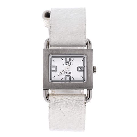 Barenia Quartz Watch Stainless Steel and Leather 21