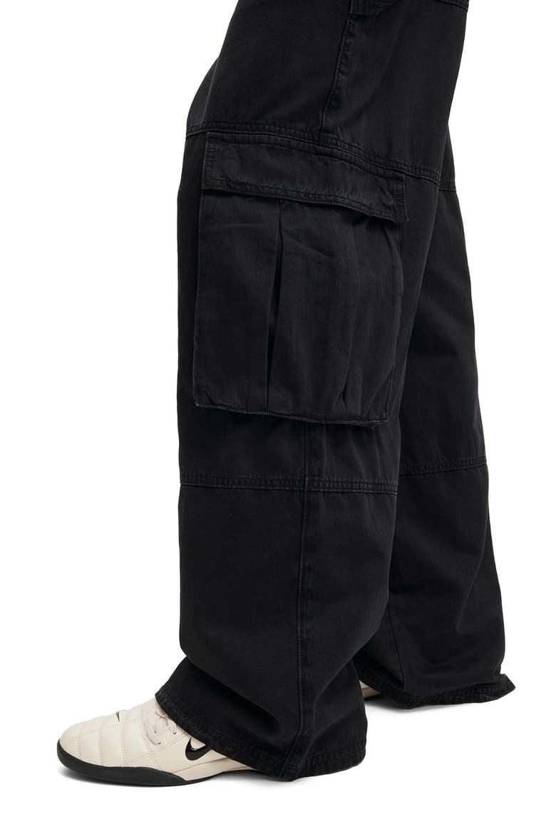 Men's Super Baggy Cargo Pant, Alternate, color, Black