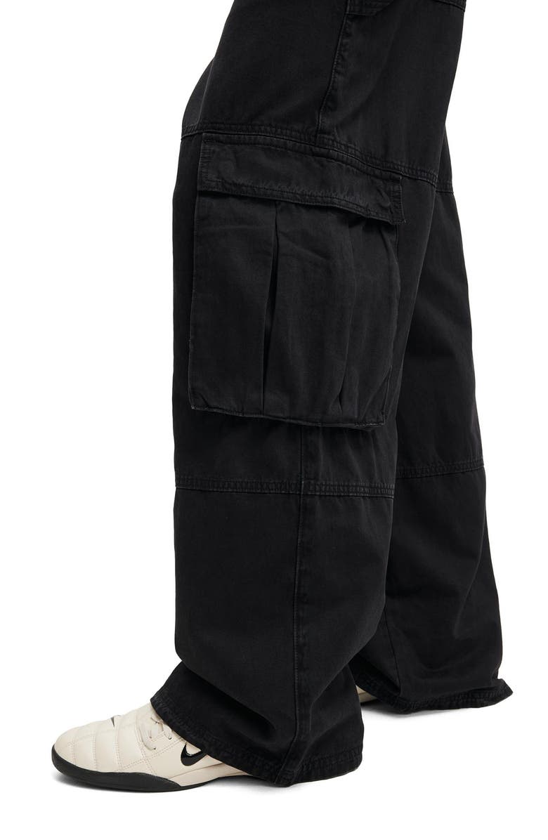 Cotton On Men's Super Baggy Cargo Pant, Alternate, color, Black