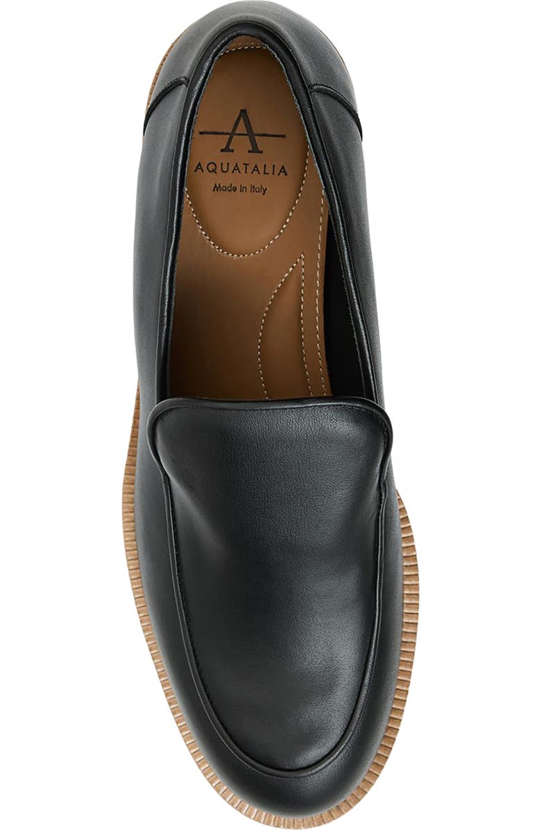 Aquatalia Honnete Waterproof Platform Flat, Alternate, color,