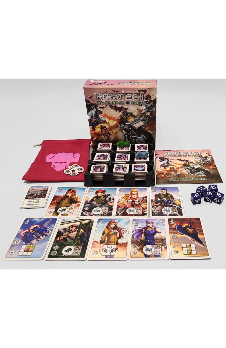 Strange Machine Games Robotech Cyclone Run, Ages 10+, Alternate, color, Multicolored