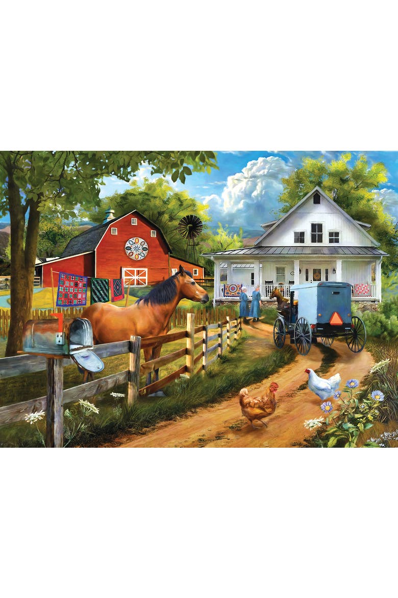 Helping Neighbors 1000 piece Jigsaw Puzzle for Adults, Alternate, color, Multicolor