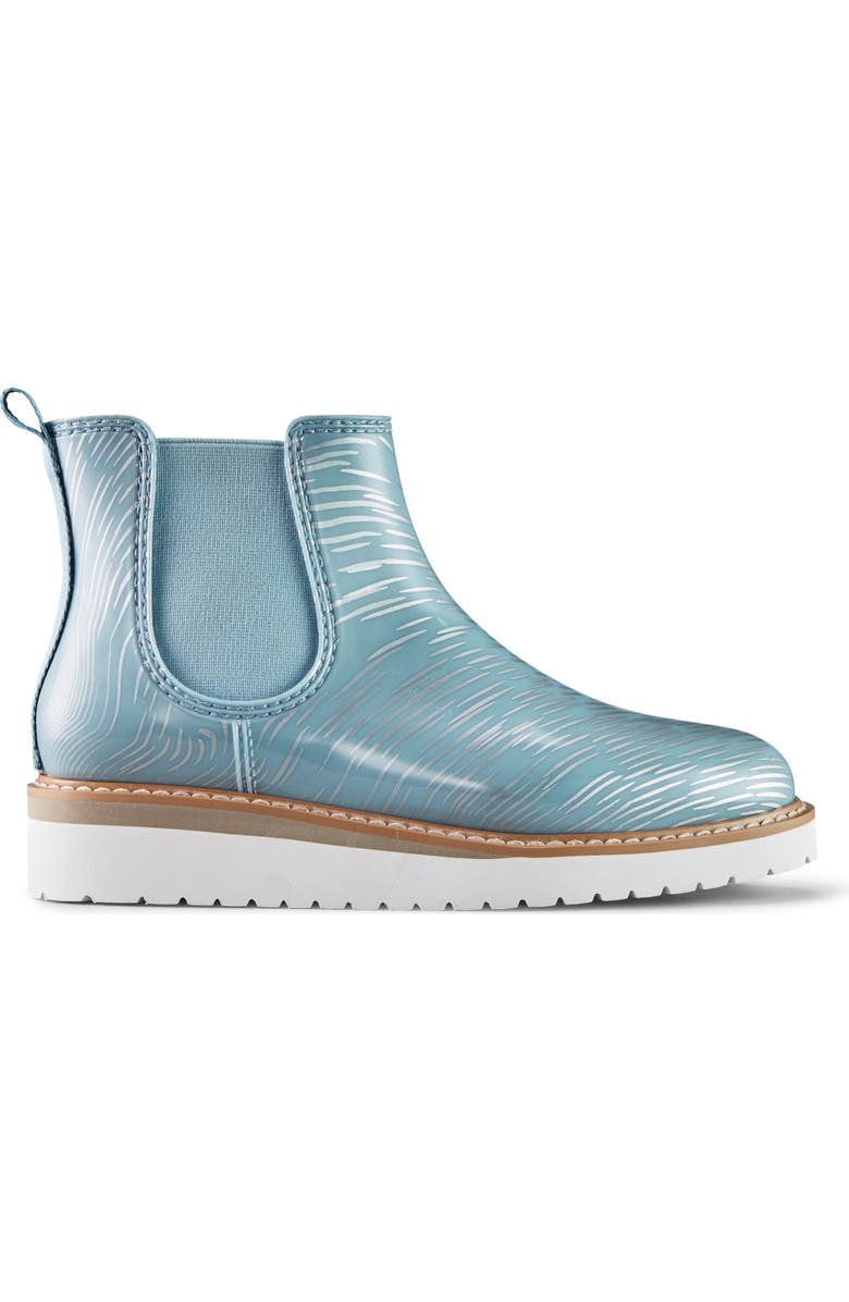 Cougar x Jill Malek Kensington Waterproof Chelsea Rain Boot, Alternate, color,